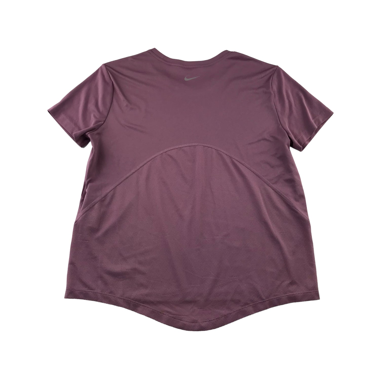 Nike sport top women size M mauve short sleeve running t-shirt