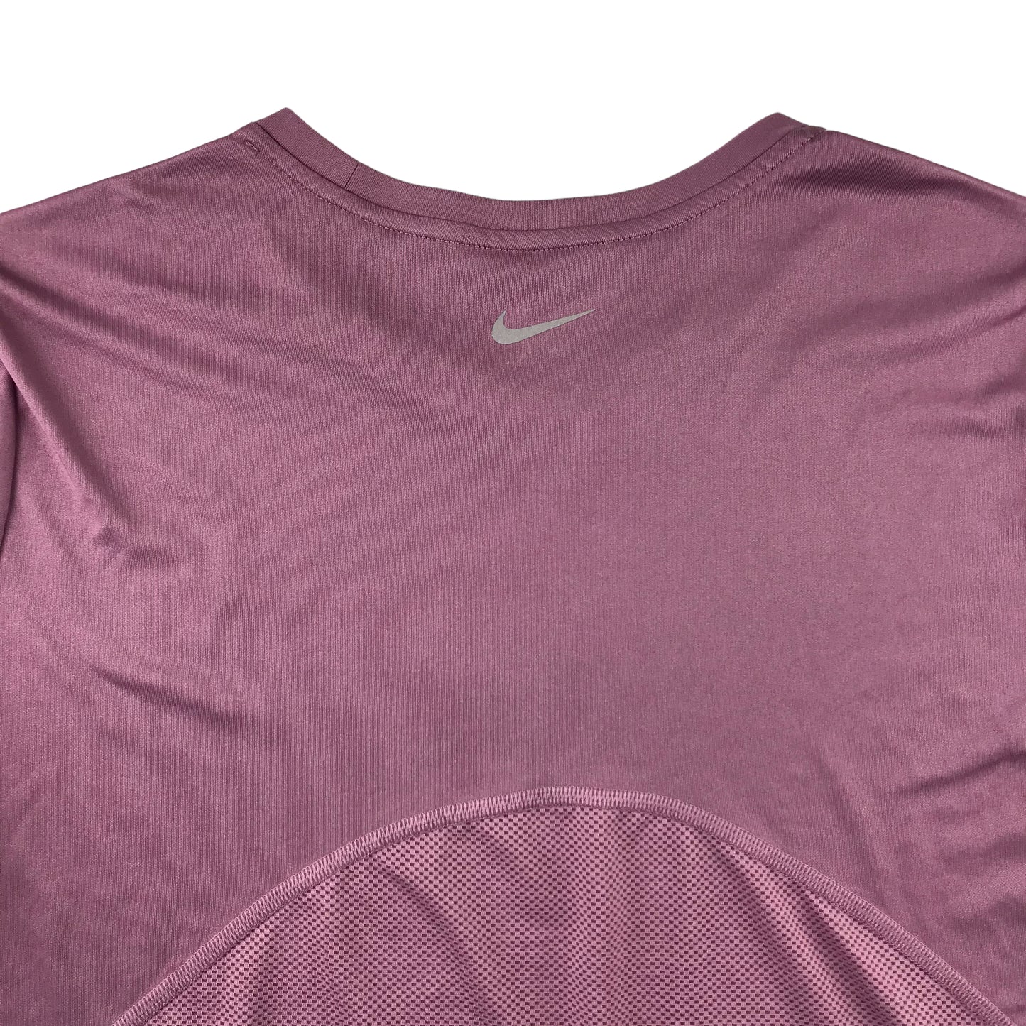 Nike sport top women size M mauve short sleeve running t-shirt