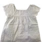 M&S blouse 6-7 years white short sleeve embroidered cotton