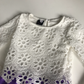 Dress - White & Purple - Age 5