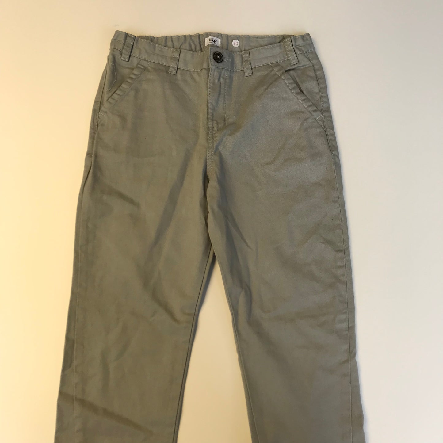 F&F Grey Trousers Age 10