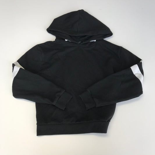 New Look Black Cropped Hoodie Age 10