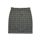 New Look Grey Checked Pencil Mini Skirt Age 10