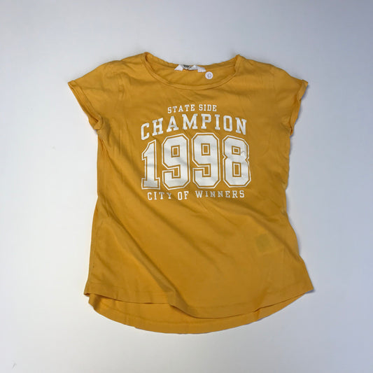 H&M Yellow 1998 T-shirt Age 10