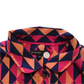 M&S Colourful Diamond Pattern Playsuit Age 10