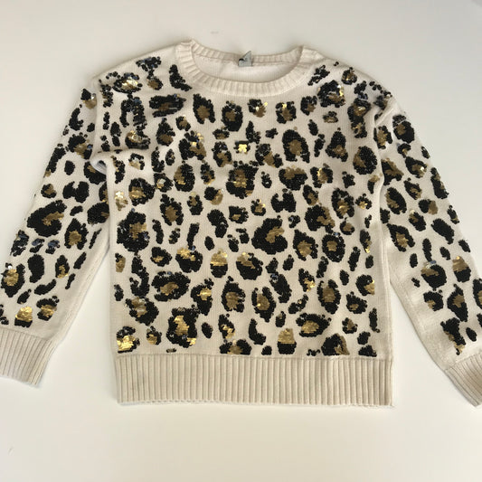 Tu Sequin Leopard Jumper Age 10