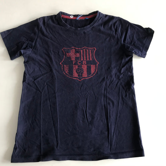 Navy FC Barcelona T-shirt Age 10