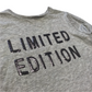 Primark Grey Limited Edition T-shirt Age 10
