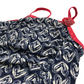 Tu Navy Blue Love Heart Pattern Swimsuit Age 10