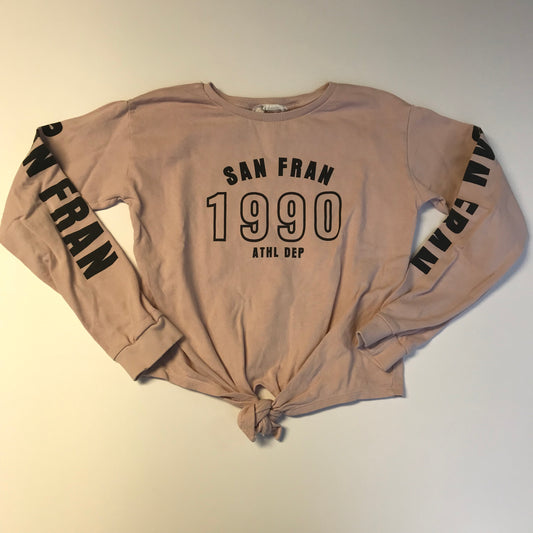 H&M Pink San Fran Sweatshirt Age 10