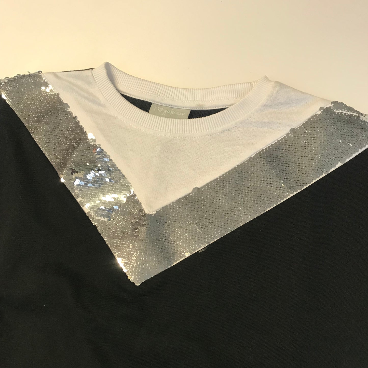 Matalan Asymmetric Monochrome Sweatshirt Age 10