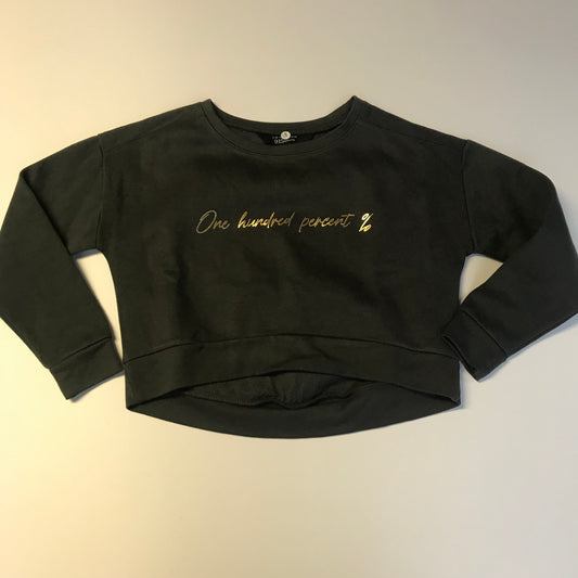 New Look Black Sweatshirt Age 10