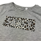 Matalan Grey Sassy Animal Print T-shirt Age 10