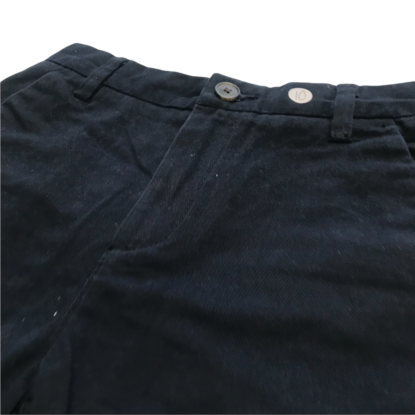 Next Navy Blue Chino Style Shorts Age 10