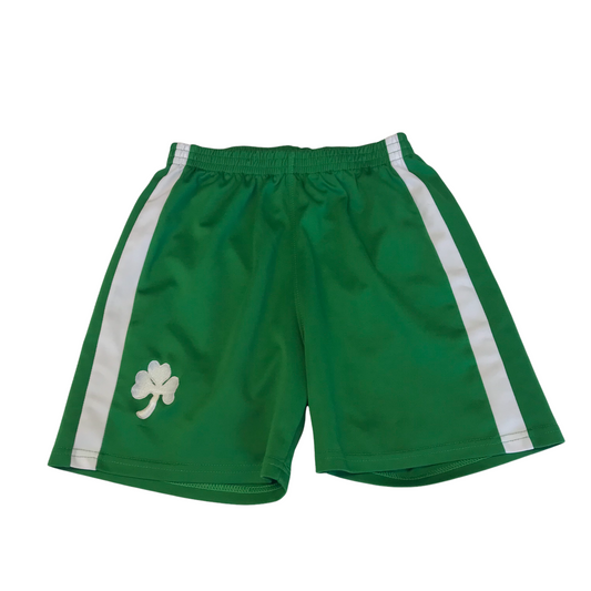 Celtic Green Football Shorts Age 10