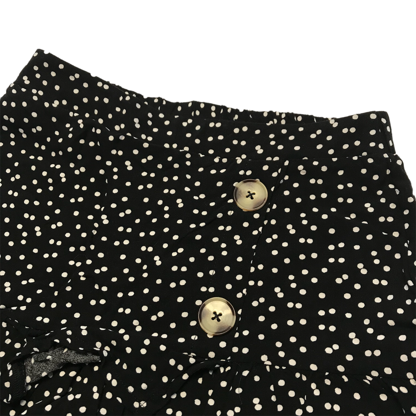 Black Polka Dot Skirt Age 10