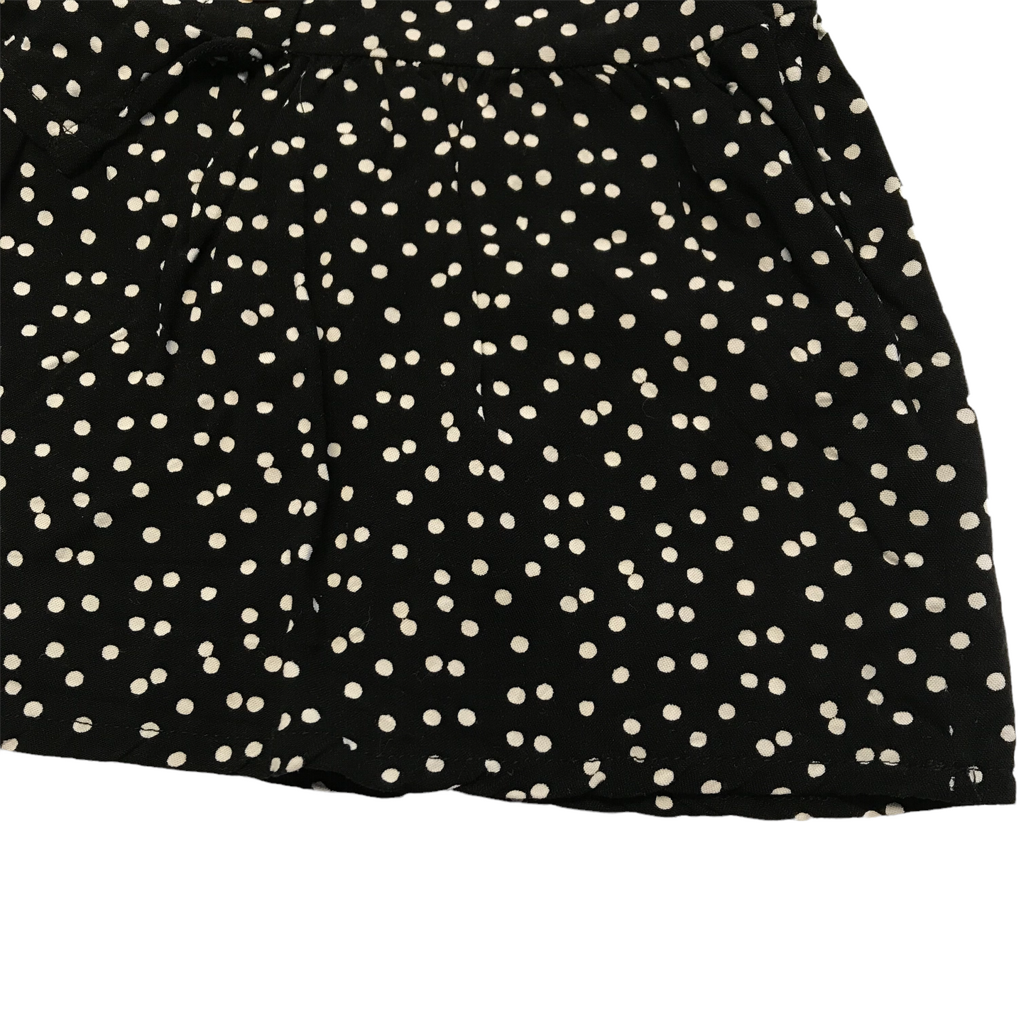 Black Polka Dot Skirt Age 10