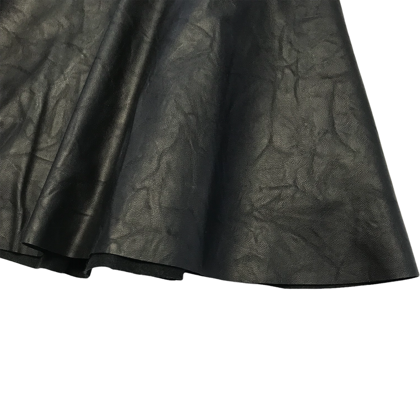 Generation Black Faux Leather Skirt Age 10