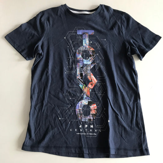 Navy Tokyo T-shirt Age 10