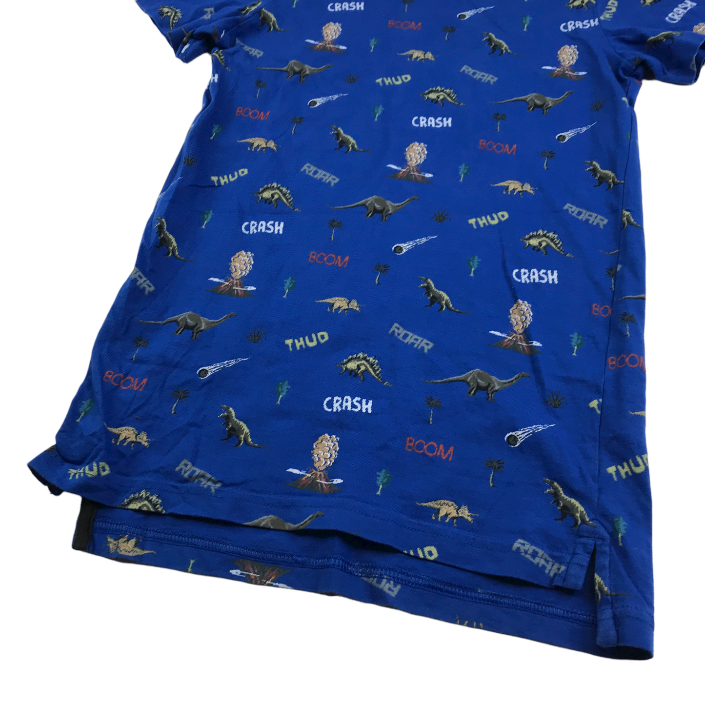 Tu Blue Dinosaur T-shirt Age 10