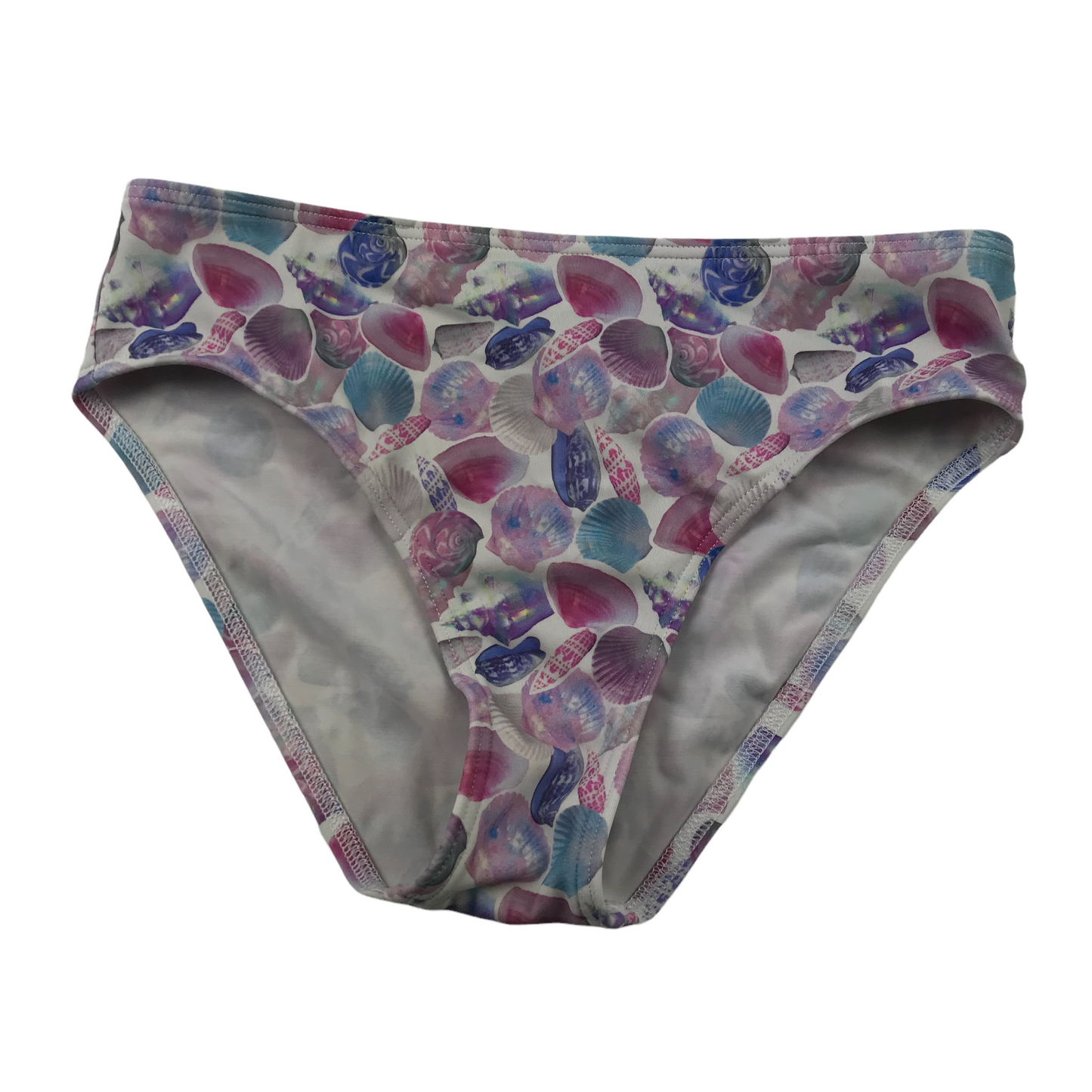 M&S Light Purple Seashells 2-piece Swimsuit Age 10