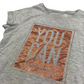 Primark Grey You Can Graphic T-shirt Age 10
