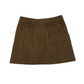 Next Brown Faux Suede Skirt Age 10