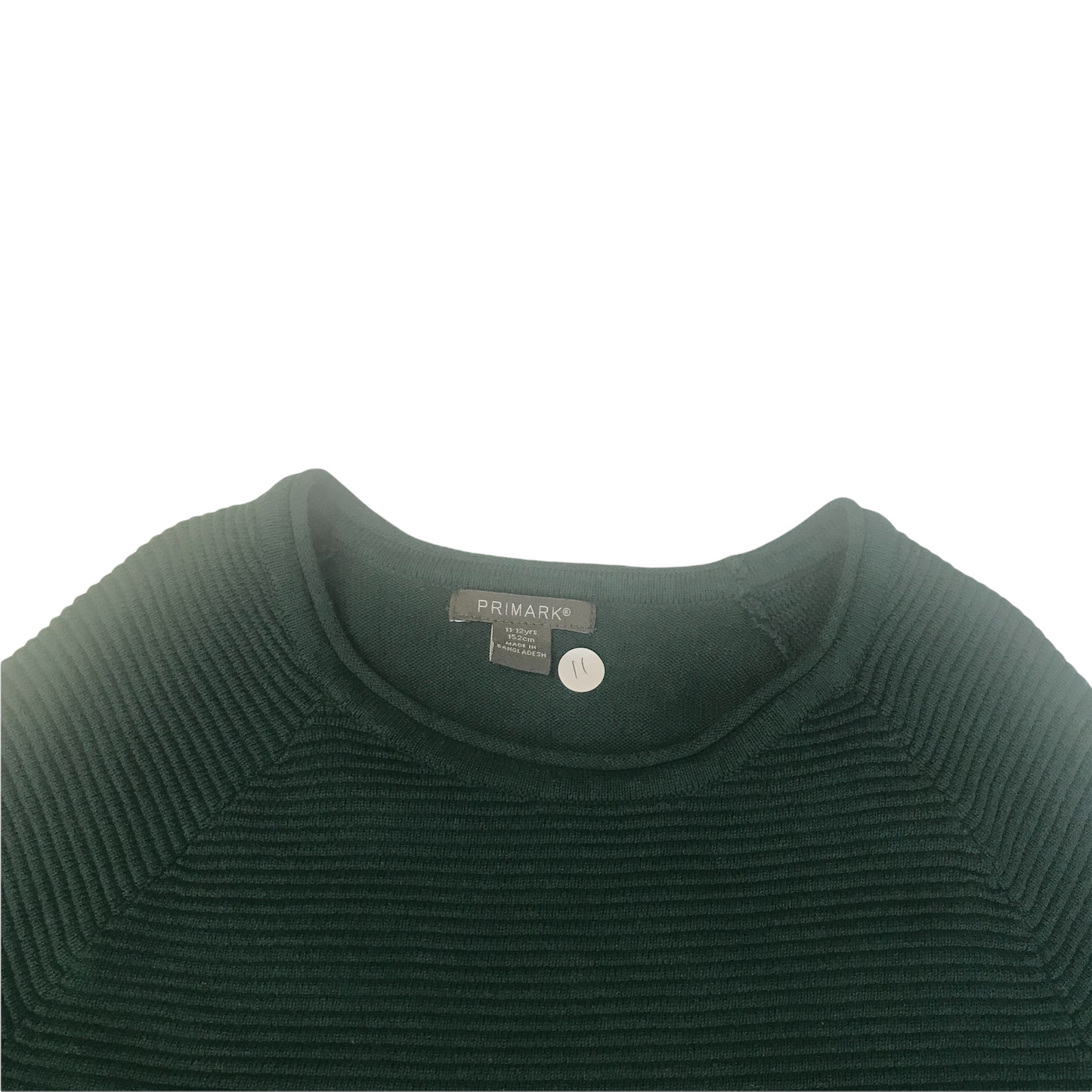 Primark Emerald Green Jumper Age 11