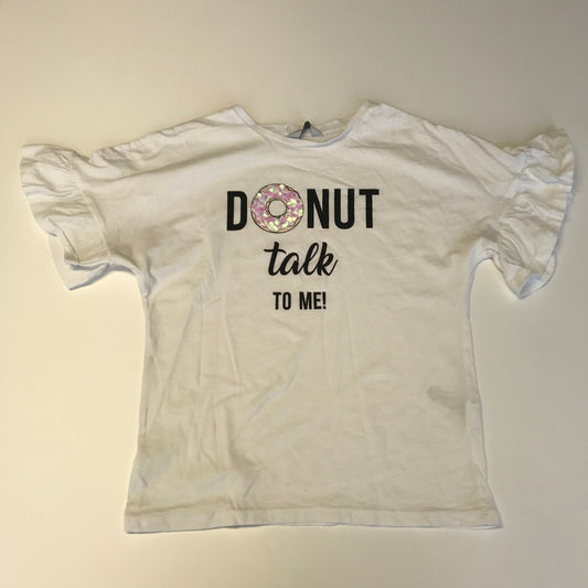 Primark White Donut T-shirt Age 11