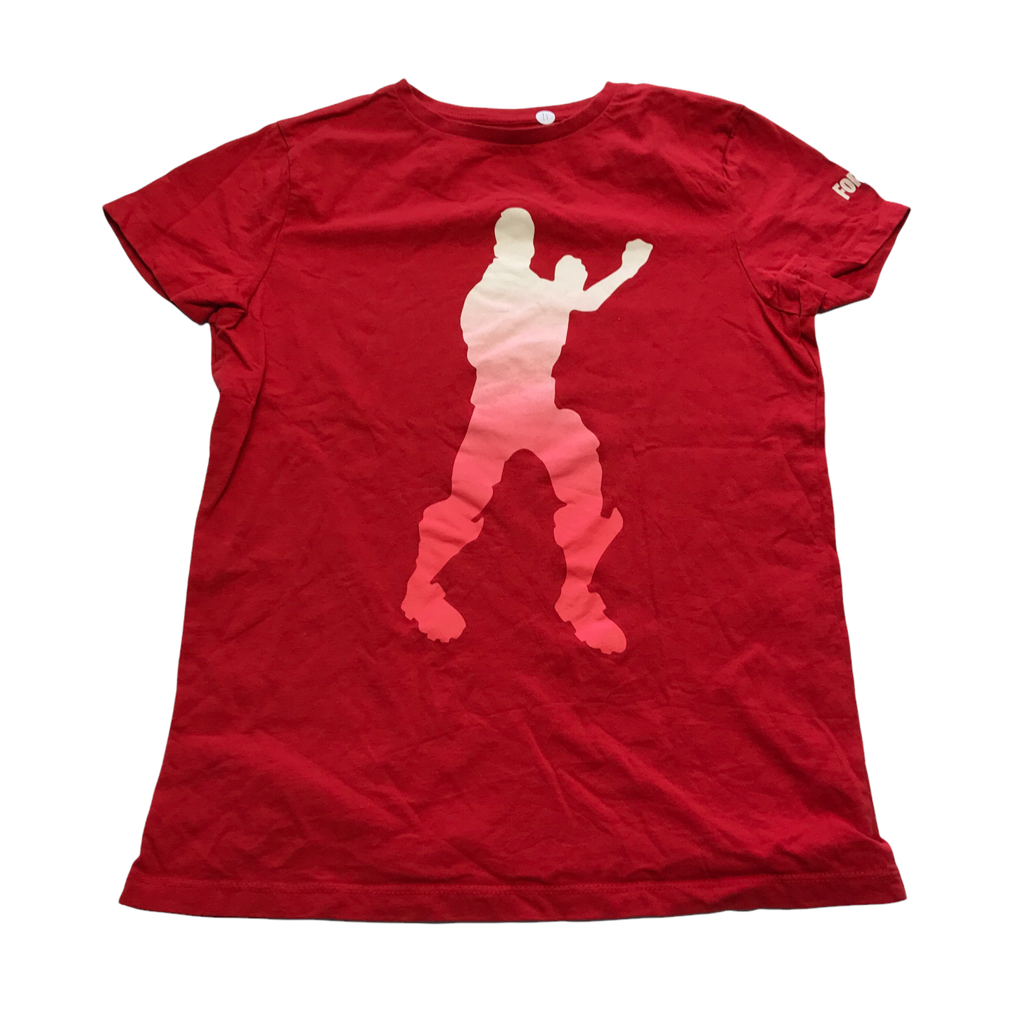 Primark Red Fortnite Logo T-shirt Age 11