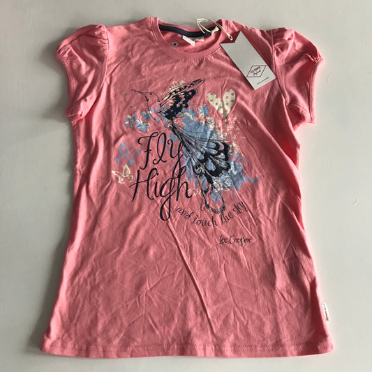 Pink Hummingbird T-shirt Age 11