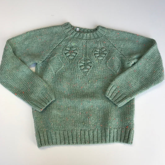 F&F Green Jumper Age 11