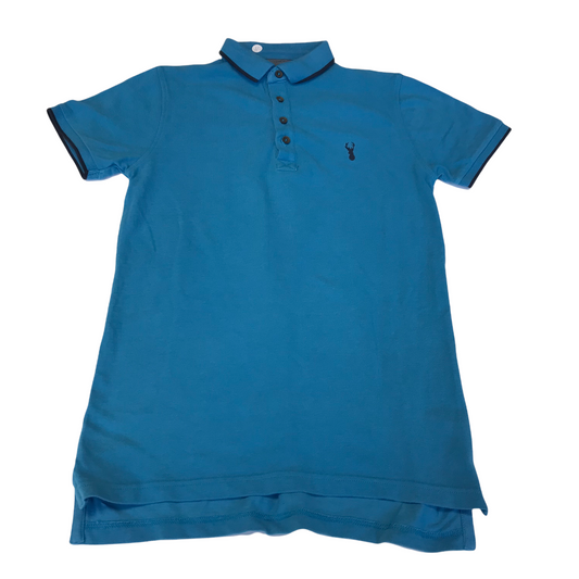 NEXT Royal Blue Polo Shirt Age 11
