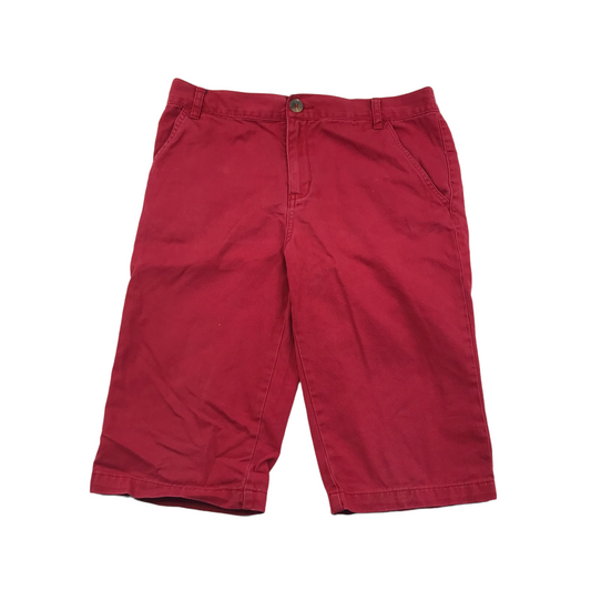 F&F Red Chino-Style Shorts Age 11