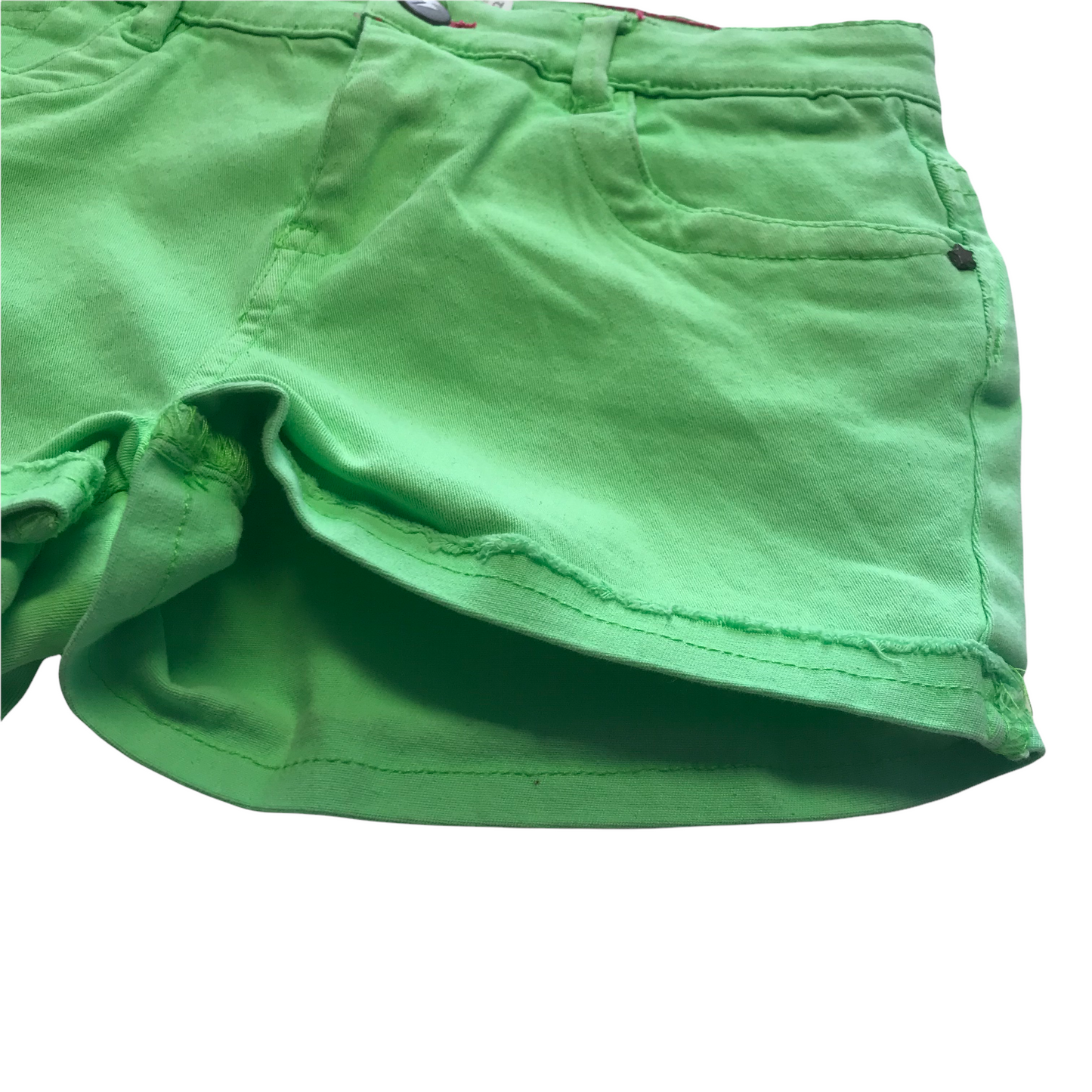 Piaza Italia Green Denim Shorts Age 11