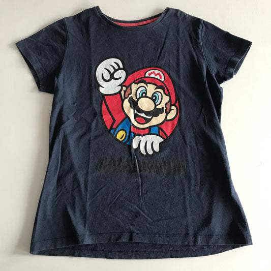 Navy Super Mario T-shirt Age 11