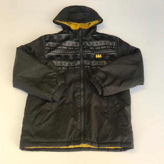 Batman Dark Grey Warm Lined Jacket Age 11