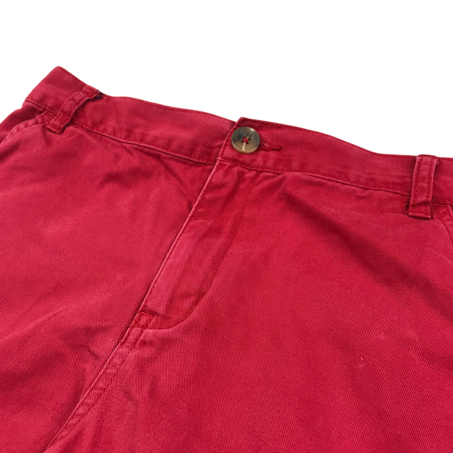 F&F Red Chino-Style Shorts Age 11