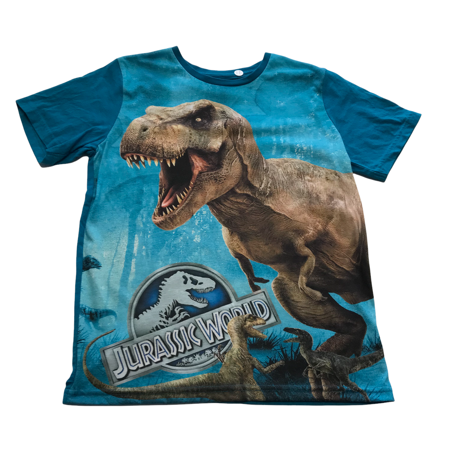 Nutmeg Blue Jurassic World T-shirt Age 11