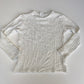 Zara White Stretchy Jumper Age 11
