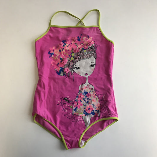 Swimsuit - Pink Girl - Age 11