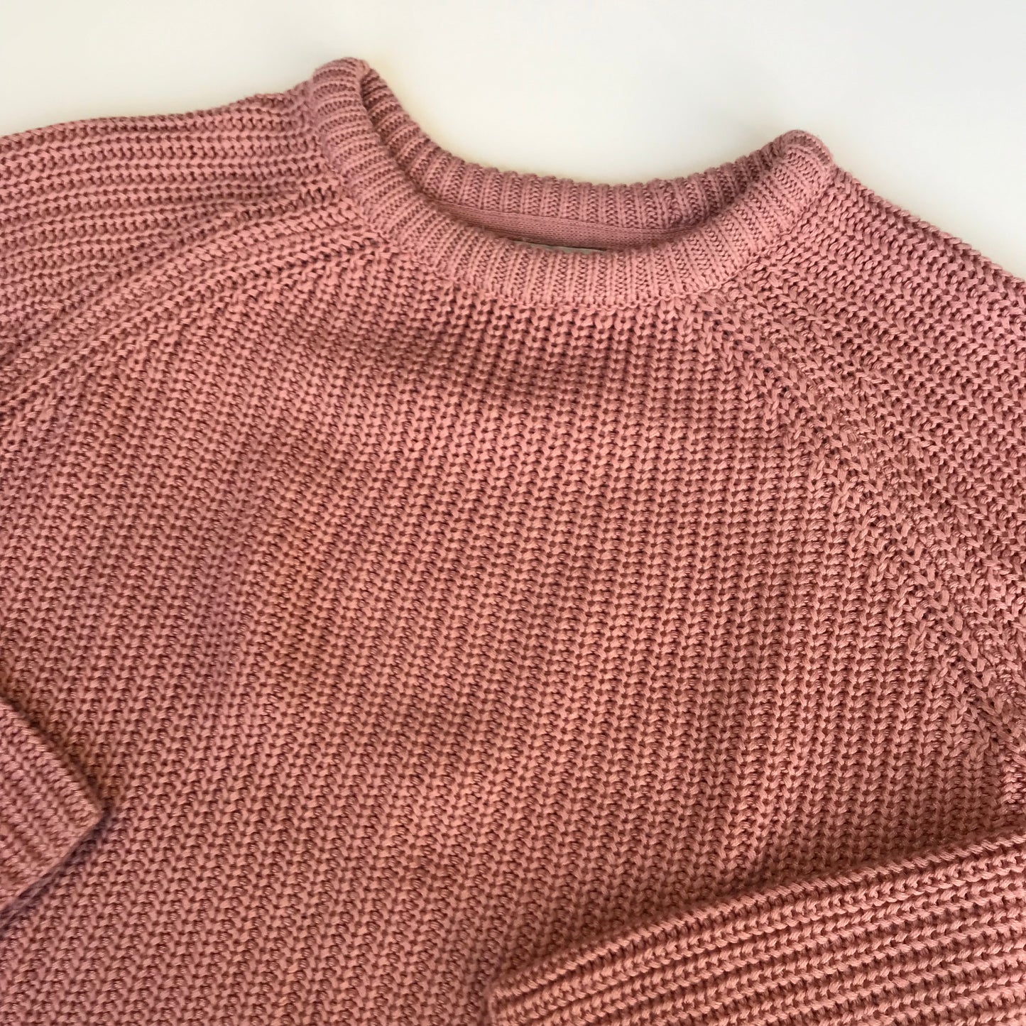 Primark Pink Lace Up Jumper Age 11