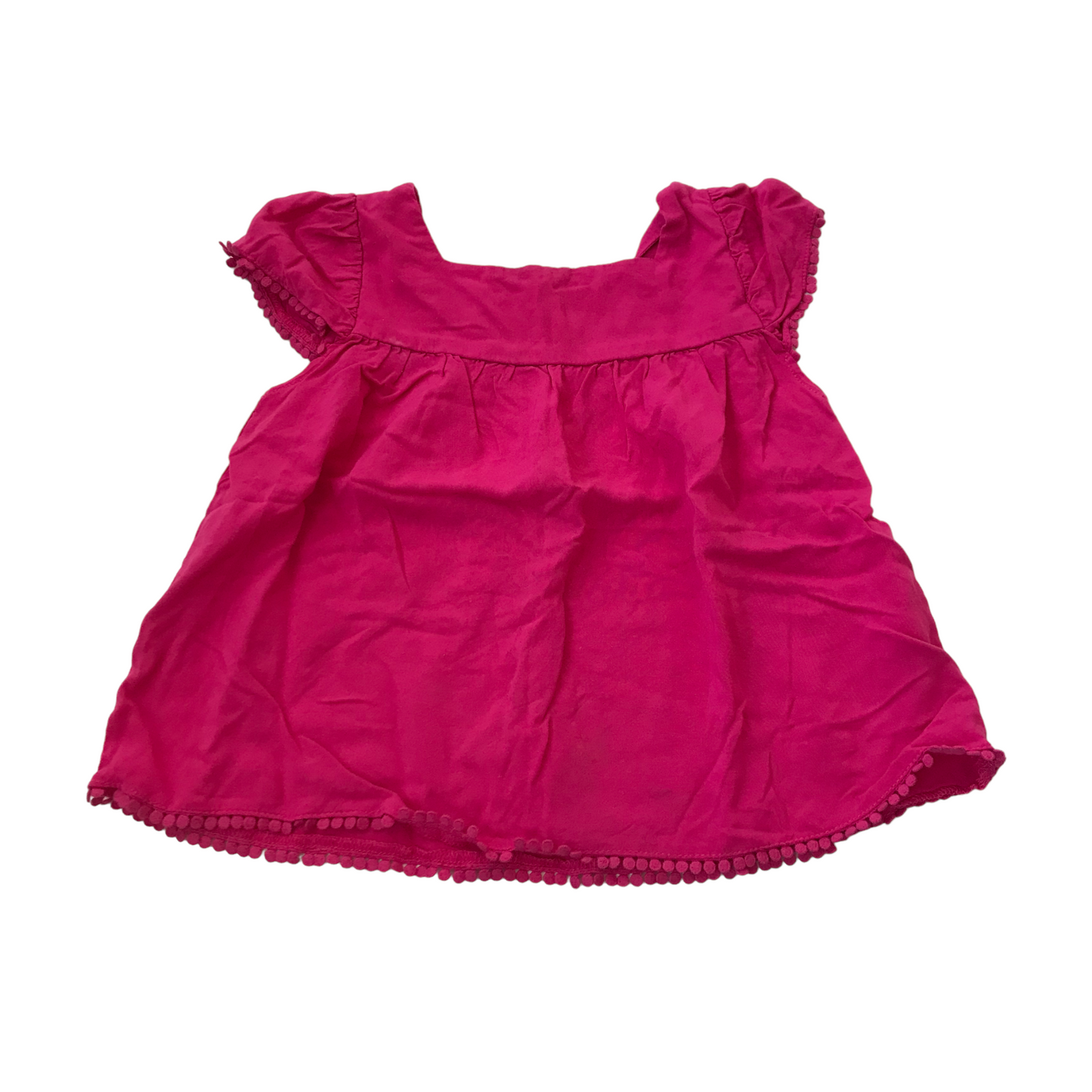 Nutmeg Fuchsia Pink Summer Top  Age 7