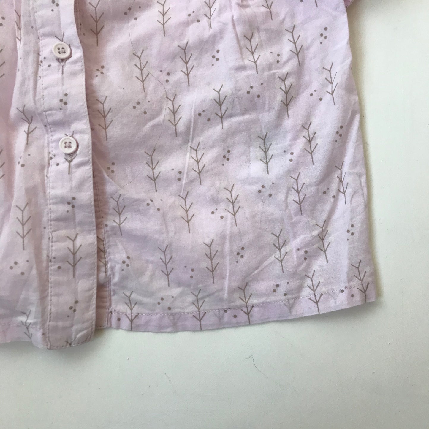 John Lewis Light Pink Sleeveless Blouse Age 7