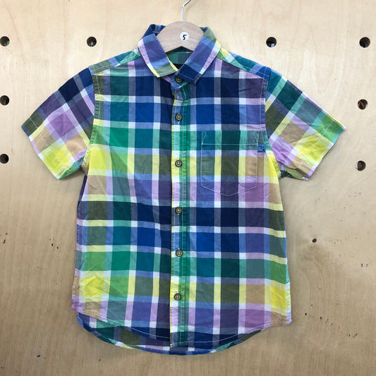 Shirt - Plaid Multicolour NEXT - Age 5
