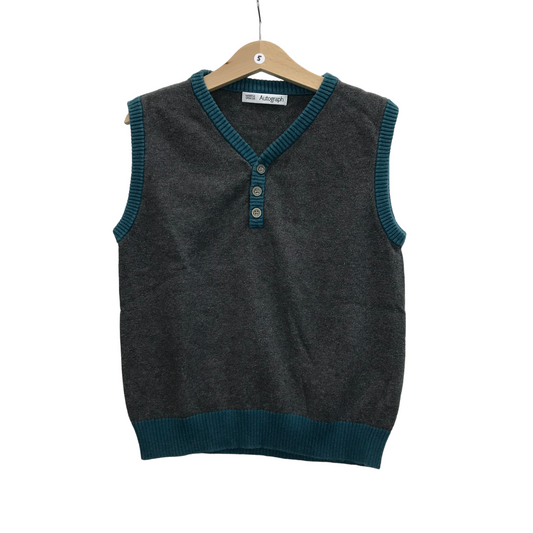 M&S Grey Sweater Vest Age 5