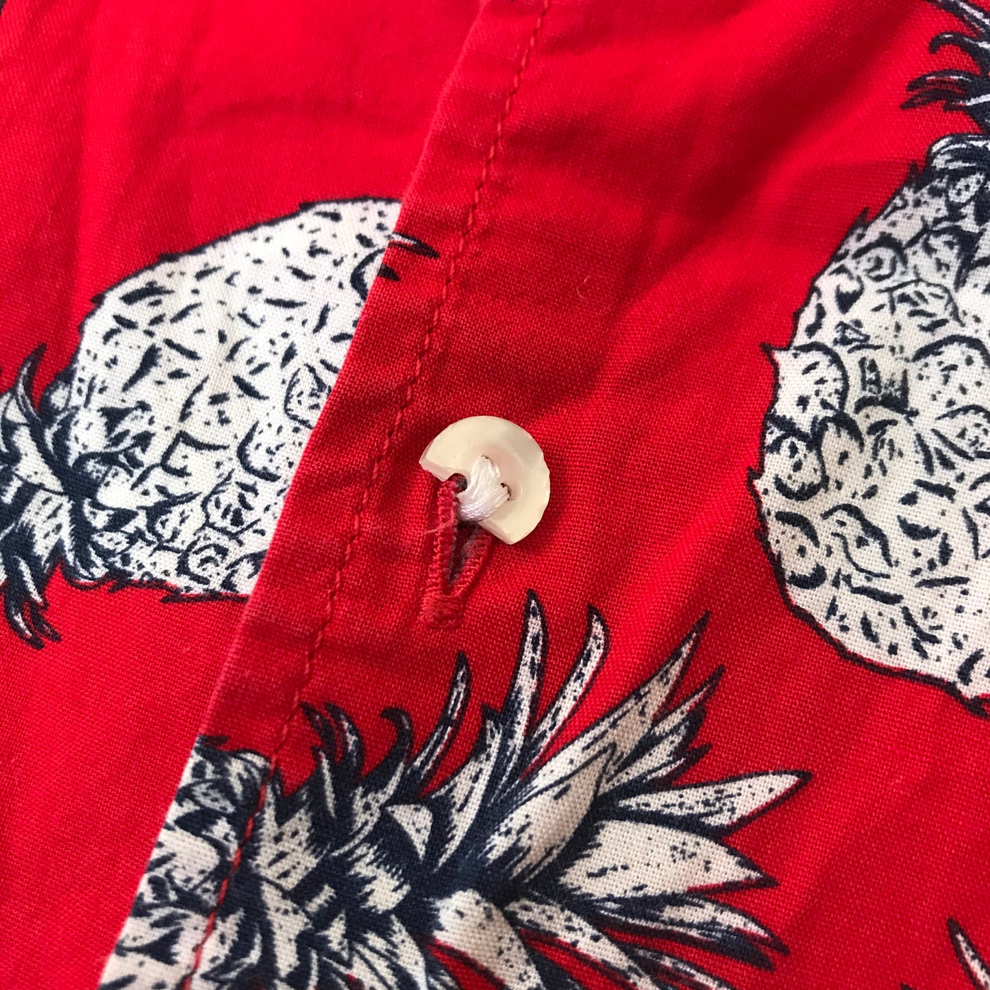 Red Pineapples Short Sleeve Shirt Age 6