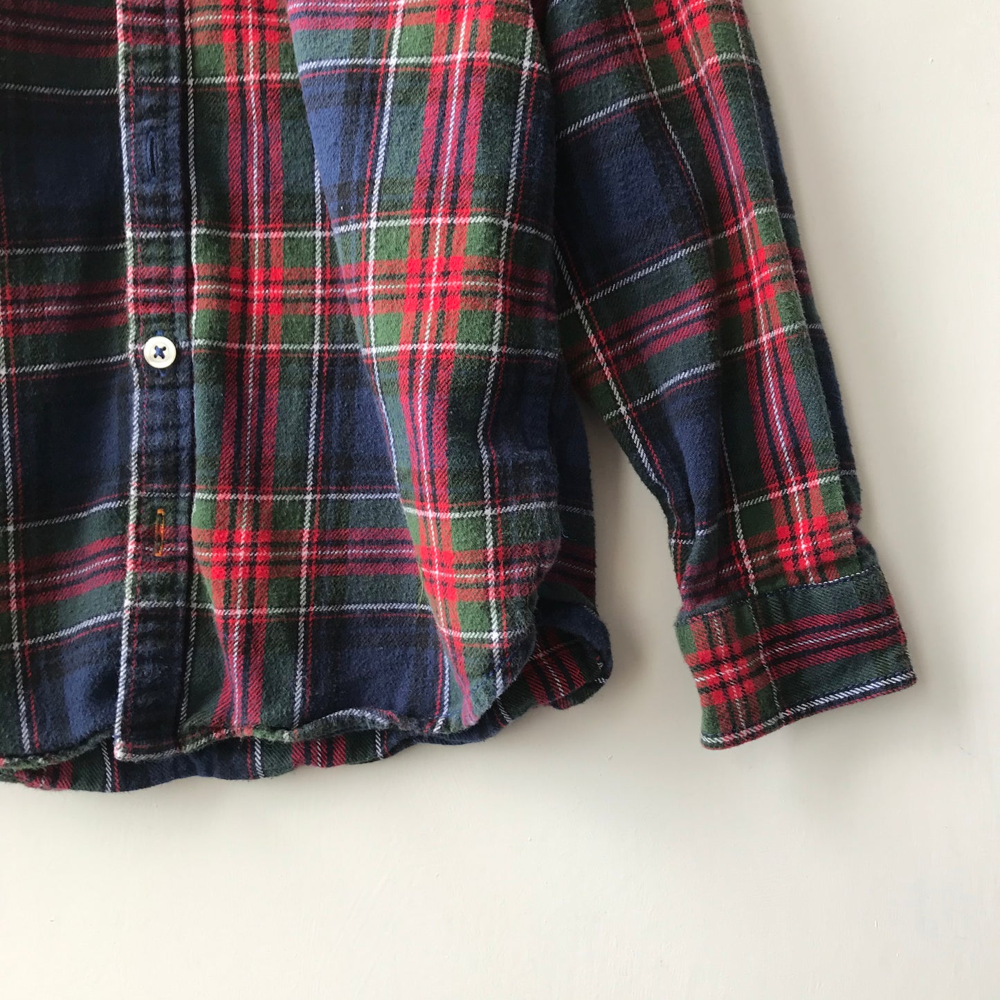 Shirt - Red Check - Age 4