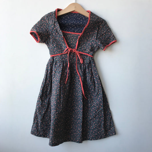 Dress - Floral Pattern - Age 4