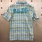 Shirt - Plaid White Green Yellow - Age 5